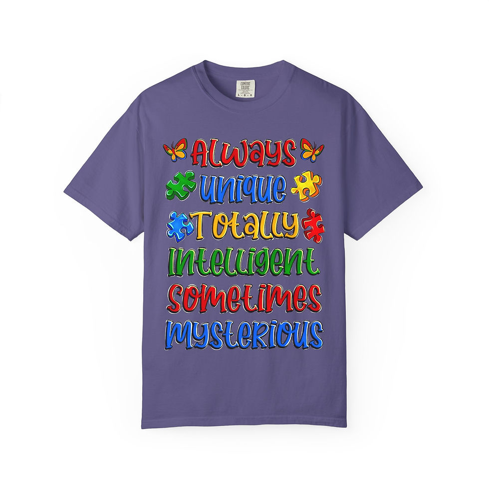 Thumbnail: Always Unique Totally Intelligent Sometimes Mysterious T-Shirt