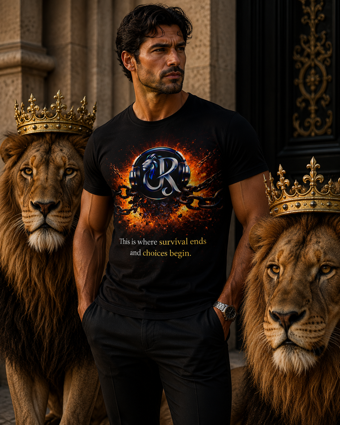 Men's Survival Ends Tee