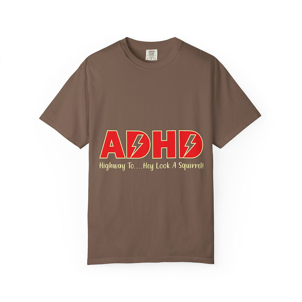 Thumbnail: ADHD Lightning Bolt T-Shirt