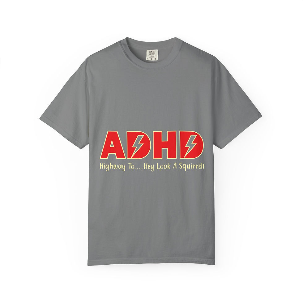 Thumbnail: ADHD Lightning Bolt T-Shirt
