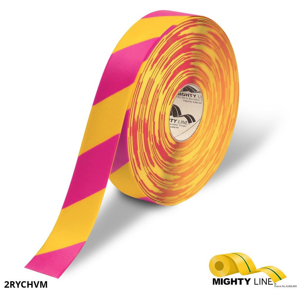 Thumbnail: 2" Diagonal Floor Tape - 100' roll