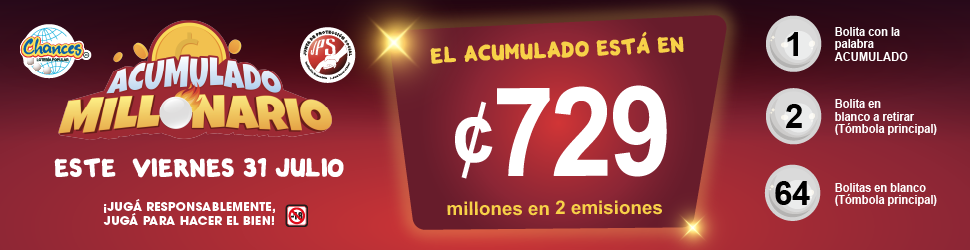 Acumulado Viernes 31 De Julio