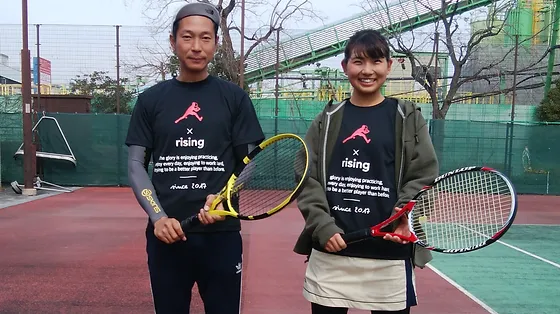 Tennis Circle Rising Tシャツ メンバー募集中 日本 愛知 名古屋 名古屋のテニスサークル ライジング テニス大会