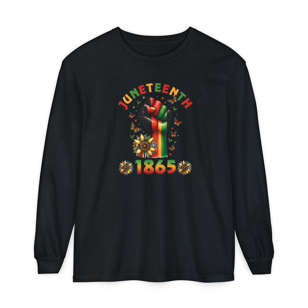 Thumbnail: Unisex Garment-dyed Long Sleeve T-Shirt