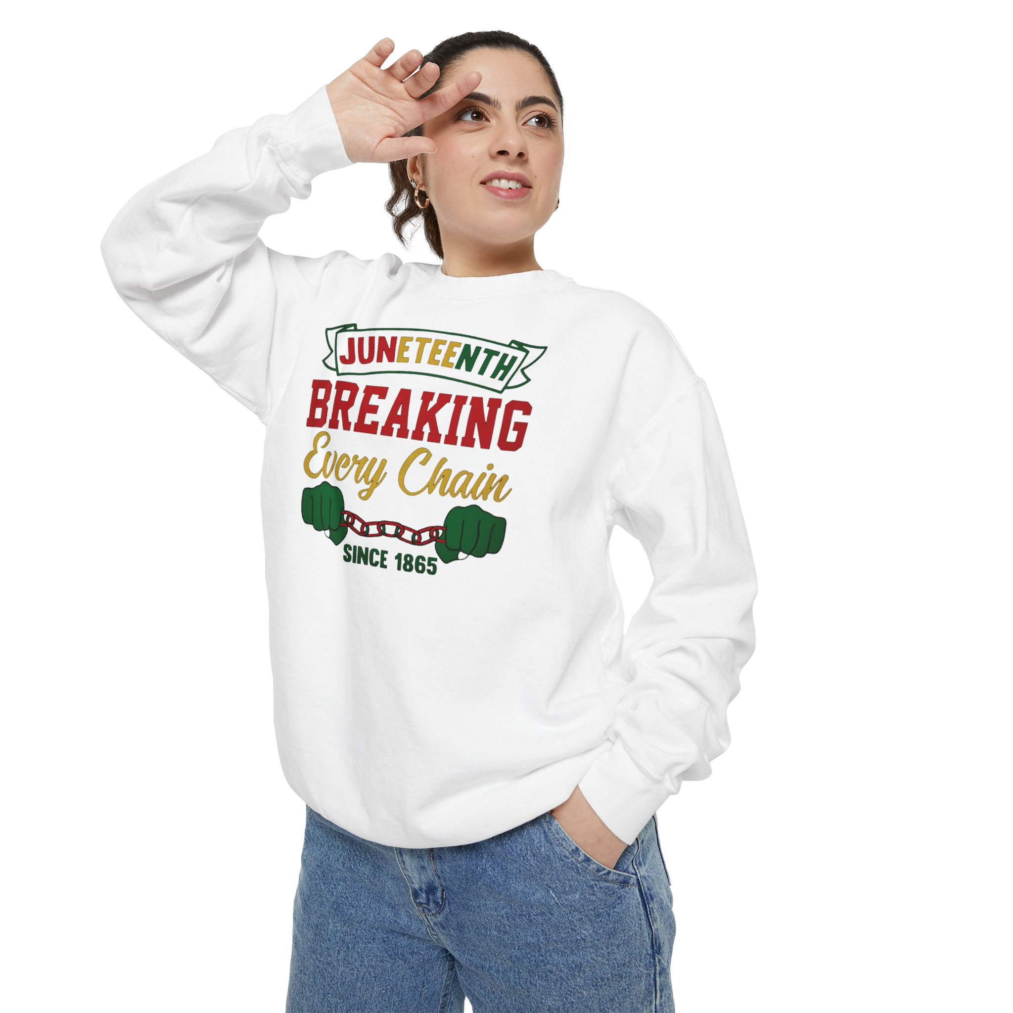 Unisex Garment-Dyed Sweatshirt