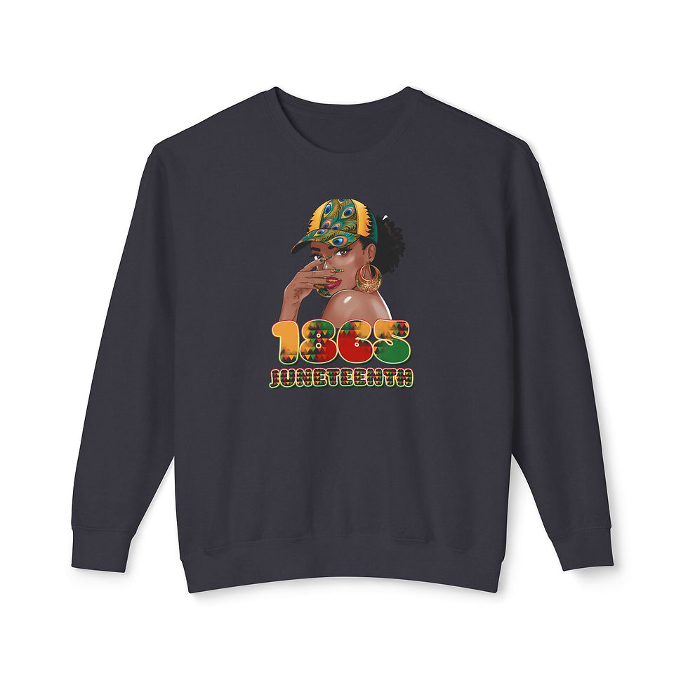 Thumbnail: Unisex Lightweight Crewneck Sweatshirt