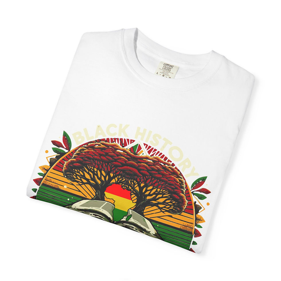 Thumbnail: Honoring The Past Tree of Life T-shirt | African Heritage Roots Graphic Tee