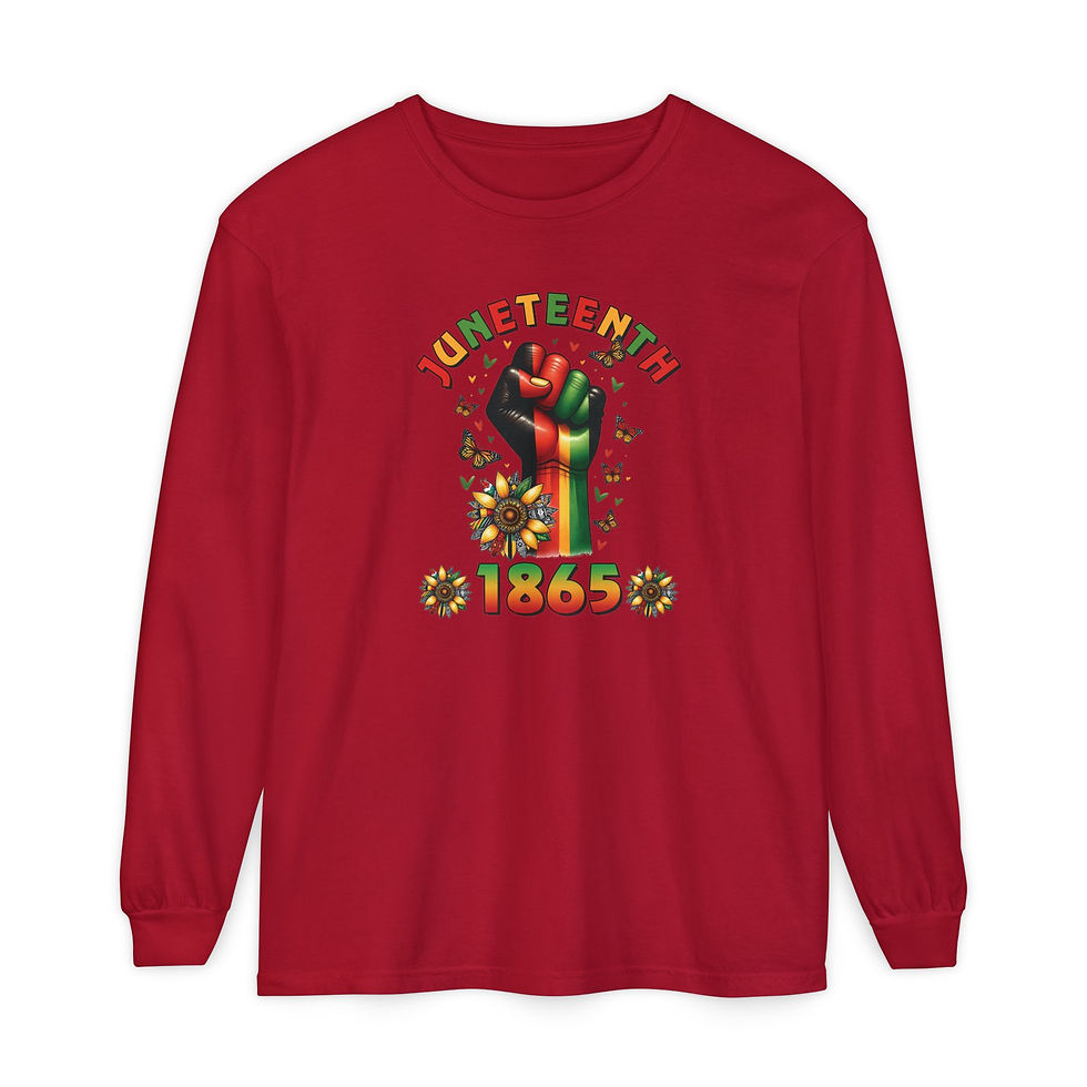 Thumbnail: Unisex Garment-dyed Long Sleeve T-Shirt