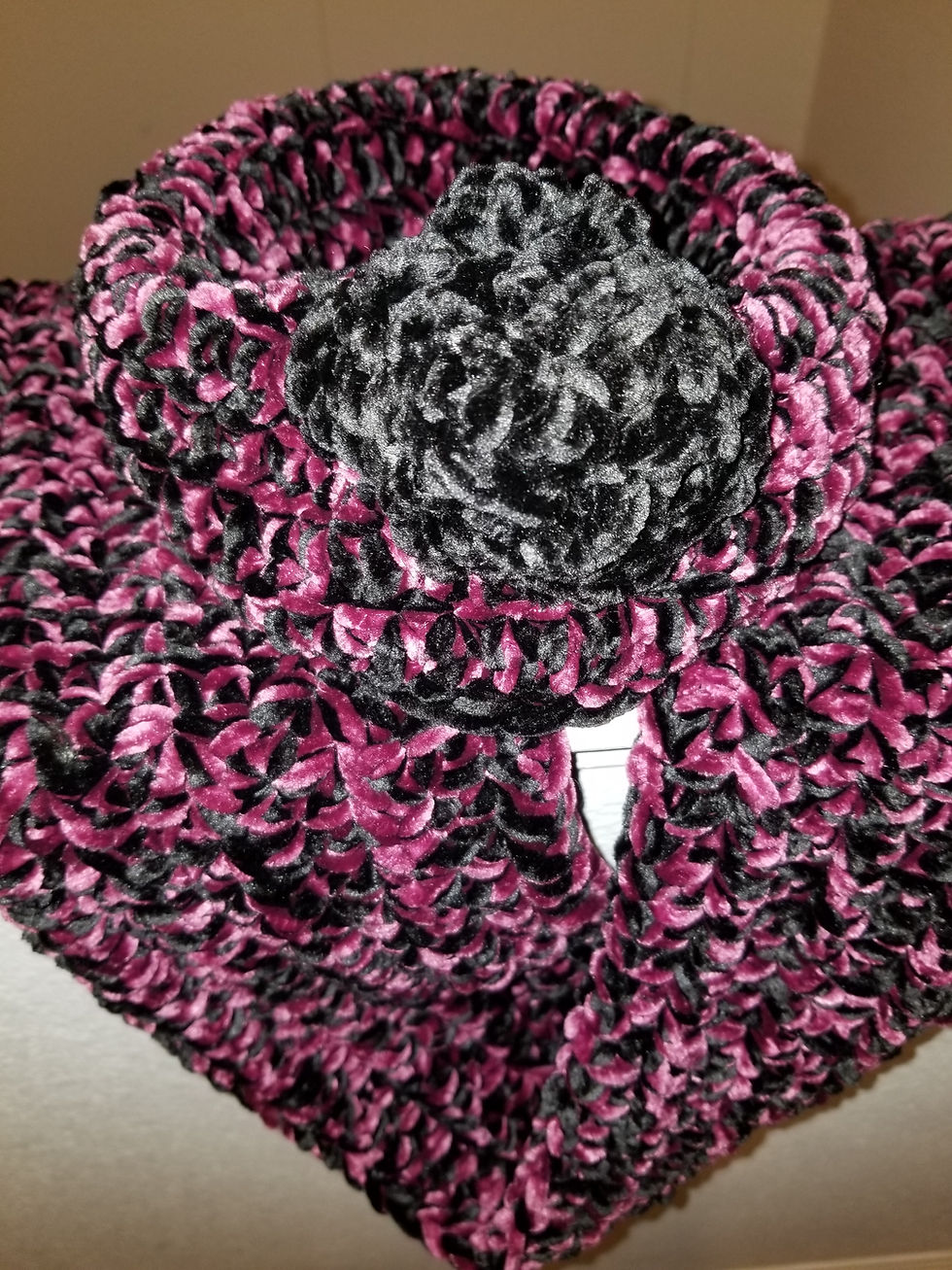 Thumbnail: Beautiful Church Hat and Scarf
