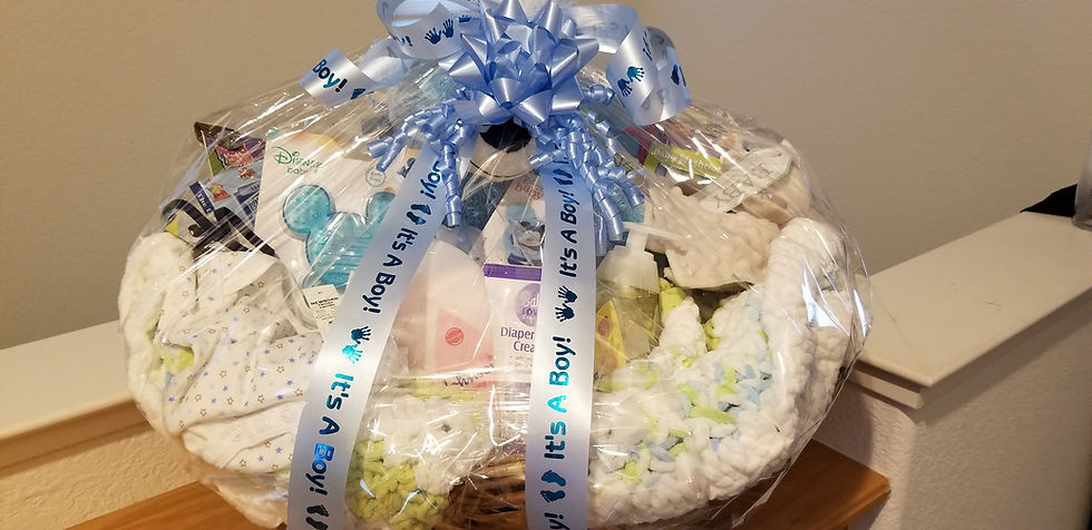 Thumbnail: Baby Boy Basket