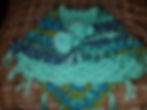 Thumbnail: Green Dress and Multi Colored Shaw for 3-6 mos