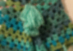 Thumbnail: Green Dress and Multi Colored Shaw for 3-6 mos