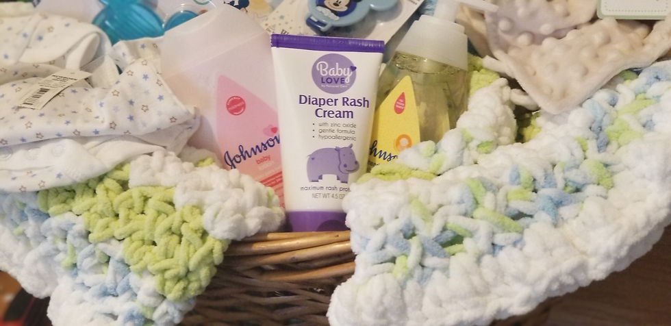 Thumbnail: Baby Boy Basket