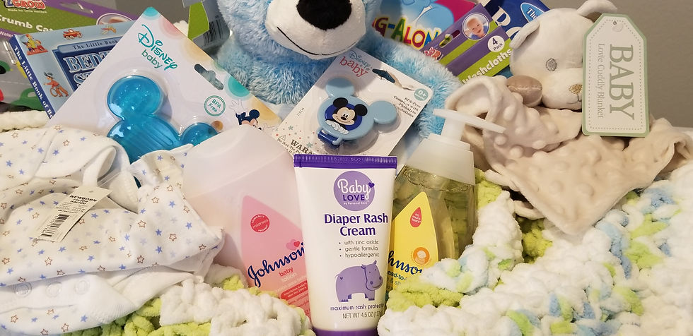 Thumbnail: Baby Boy Basket