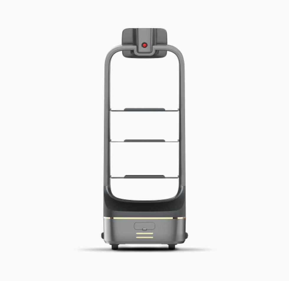 縮圖：Grey cleaning robot with shelves, NARWAL Freo Z Ultra, ready for cleaning, RAR