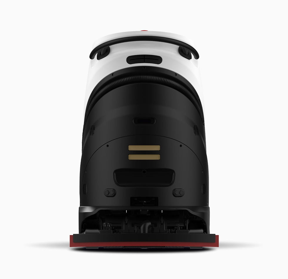 Thumbnail: Front view of black and white Narwal Freo X Ultra robotic cleaner