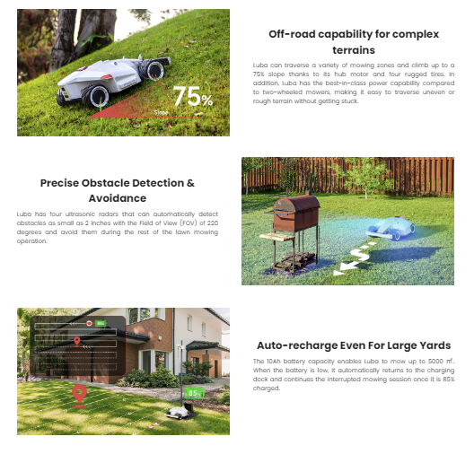 Миниатюра: Luba Robot Lawnmower