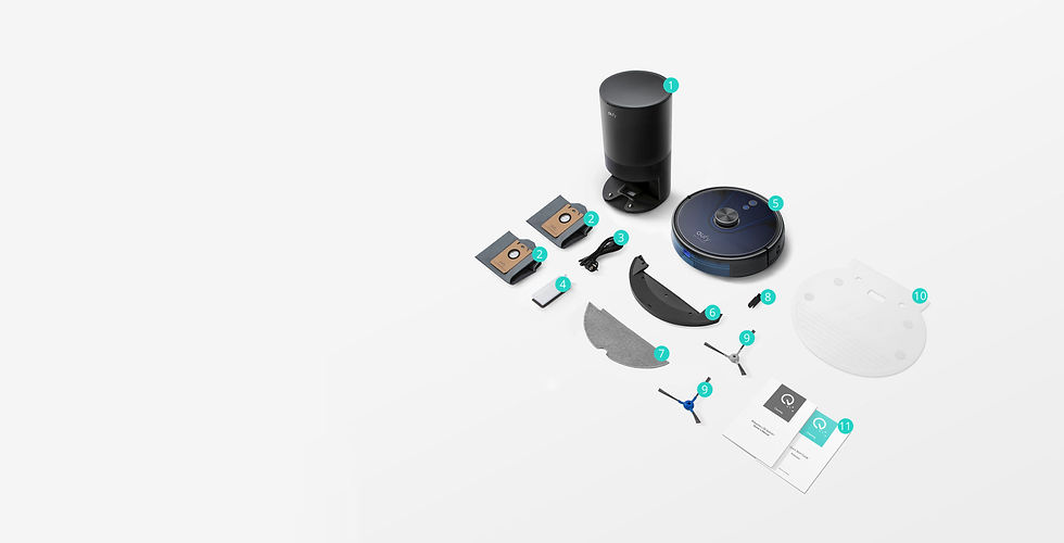 Miniaturbild: Eufy Clean L35 Hybrid+