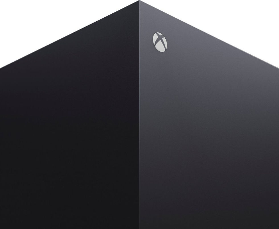 الصورة المصغرة: Xbox Series X console with the brand logo, black exterior design