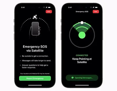 RAR OS Emergency SOS by satelite