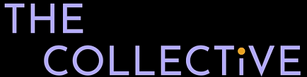 Title "The Collective" showcases the 3 experts that form the team; brand strategy, copywriting, and graphic design