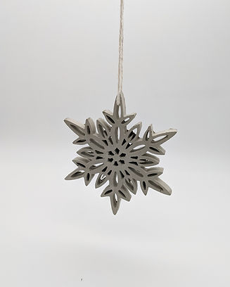 Concrete snowflake