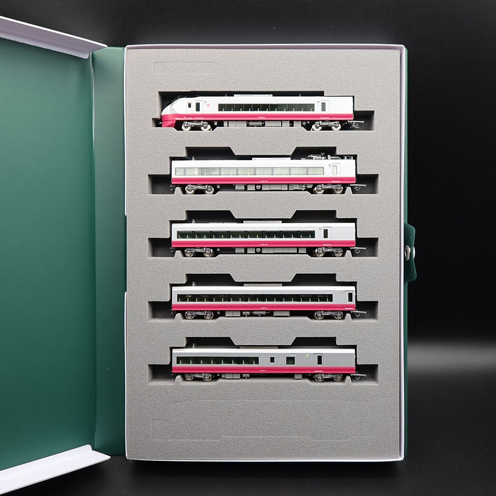 Thumbnail: Kato 10-1875 - E657 Series (E653 Revival Livery/Red) (10-Car Set)