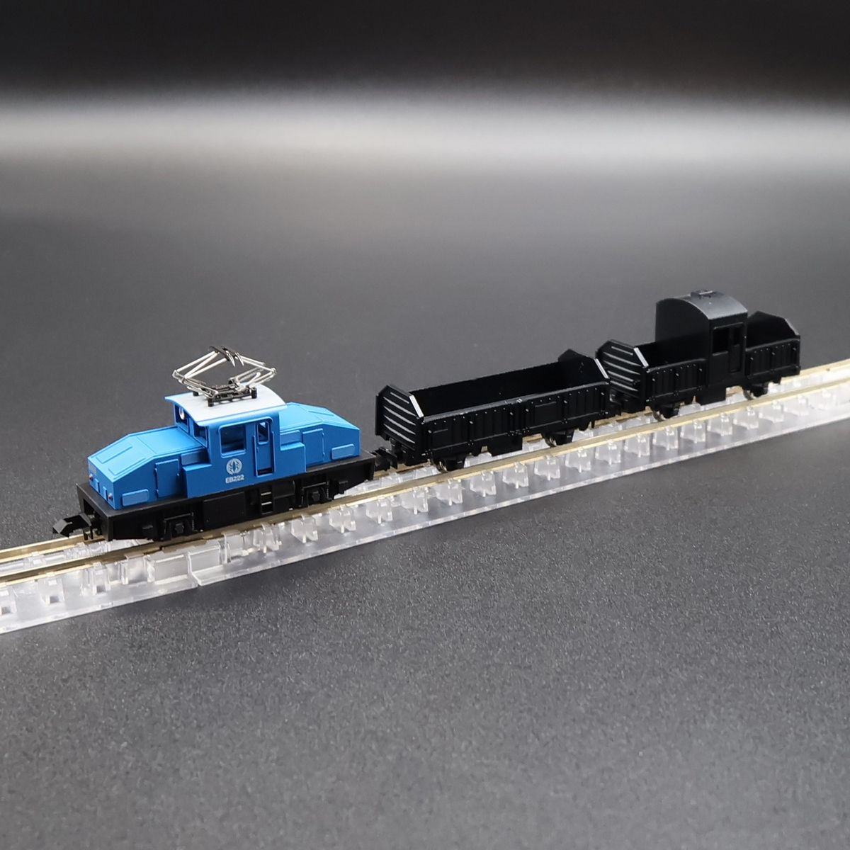 Kato 10-504-2 - Pocket Line Series Electrical Freight Car (Blue) (3-Car Set)