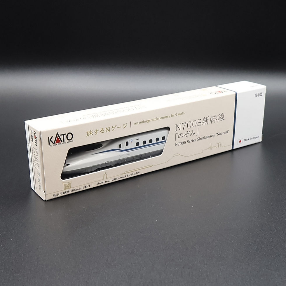 Thumbnail: Kato 12-005 - An Unforgettable Journey in N Scale - N700S Series 'Nozomi'