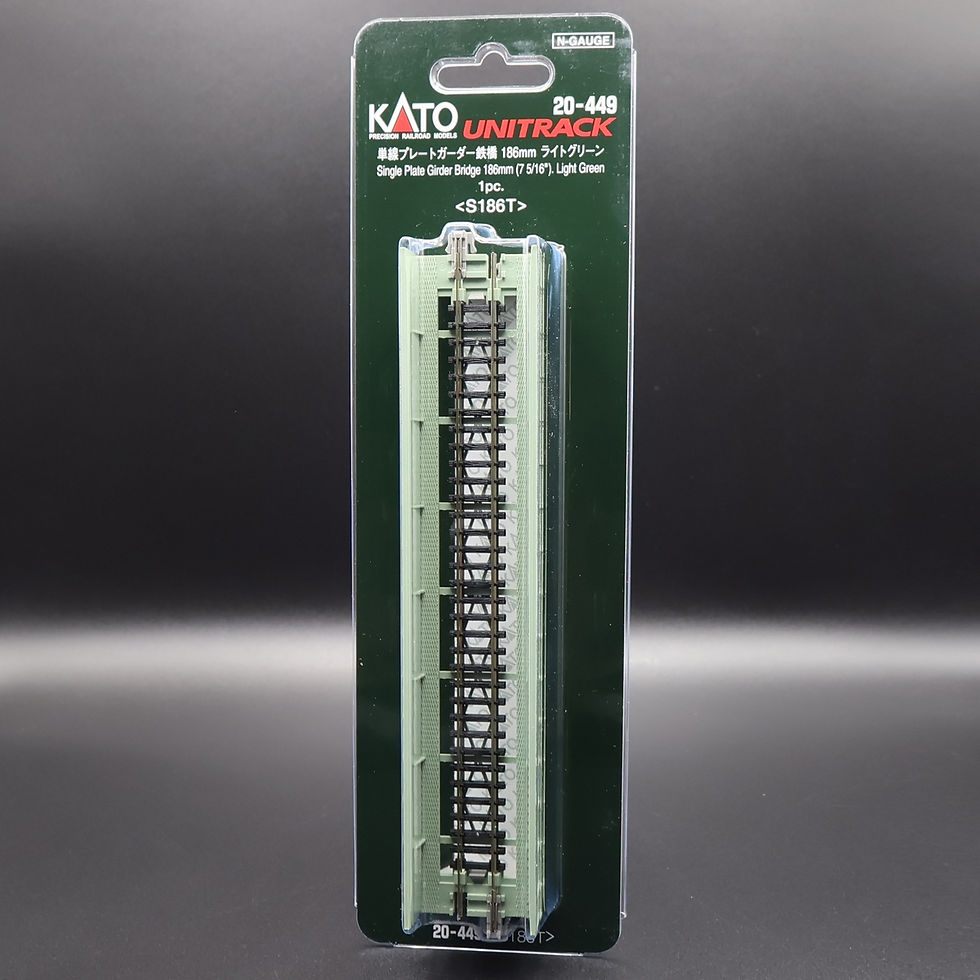 Kato Unitrack 20-449 - Unitrack Single Plate Girder Bridge 186mm (7 5/16``)