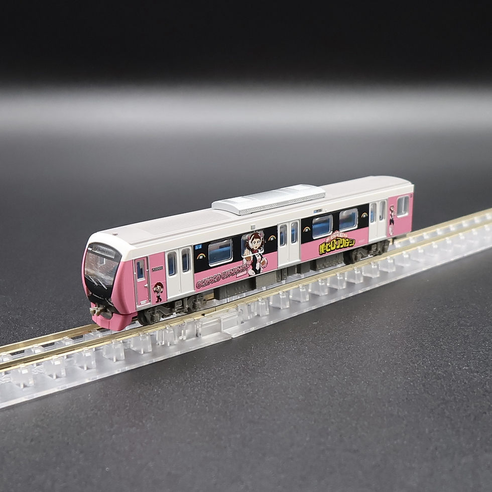 Thumbnail: Railway Collection - Shizuoka Railway A3000 Series (Ochaco Uraraka) (Single Car)