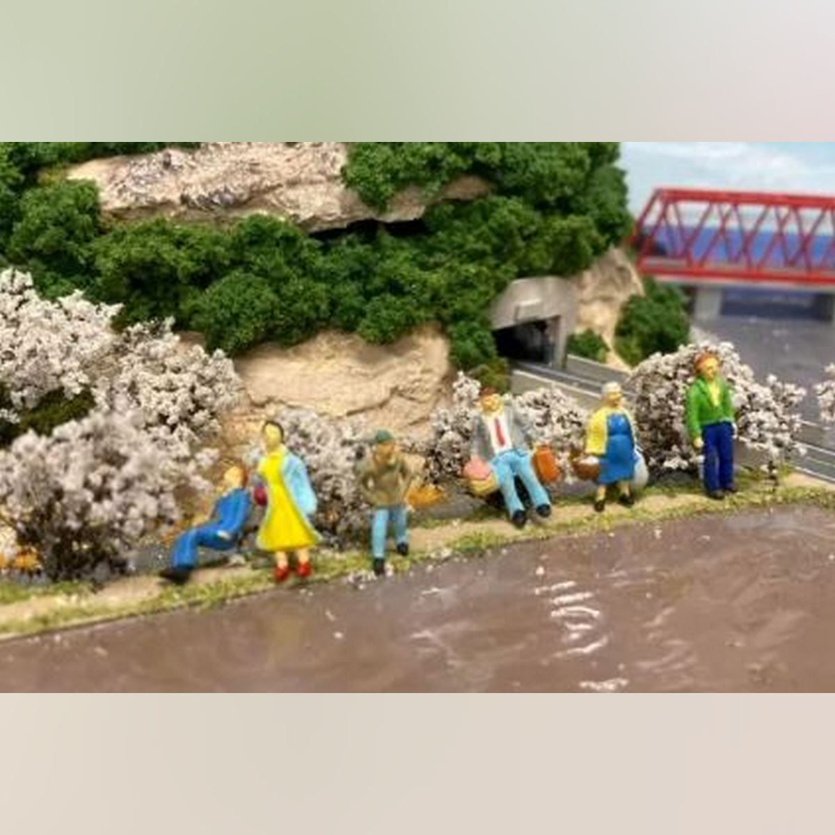 YFS HO-HGB6 - Standing Figure Set B (50-70s clothing stlyle) (6 pcs)