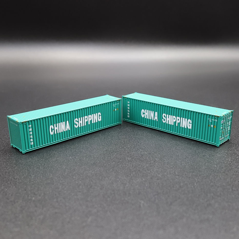 Thumbnail: Changming 40ft High Cube Containers (2-Container Set) (1:160)