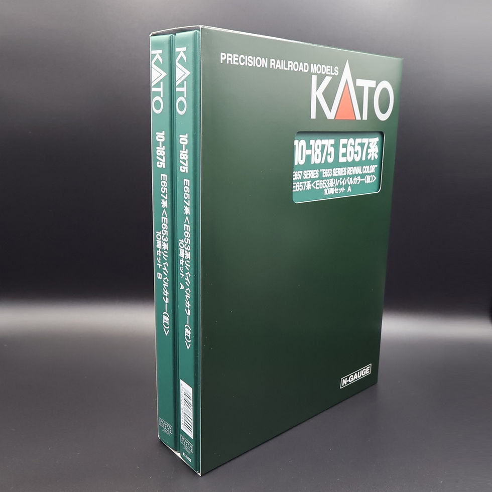 Thumbnail: Kato 10-1875 - E657 Series (E653 Revival Livery/Red) (10-Car Set)
