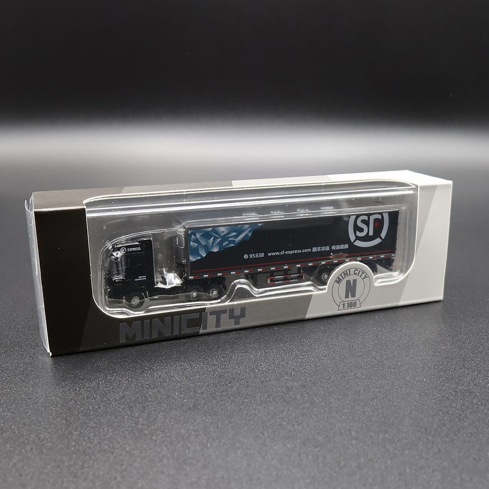 Thumbnail: Minicity Refrigerated Truck – SF Express (1:160) (Single Truck)