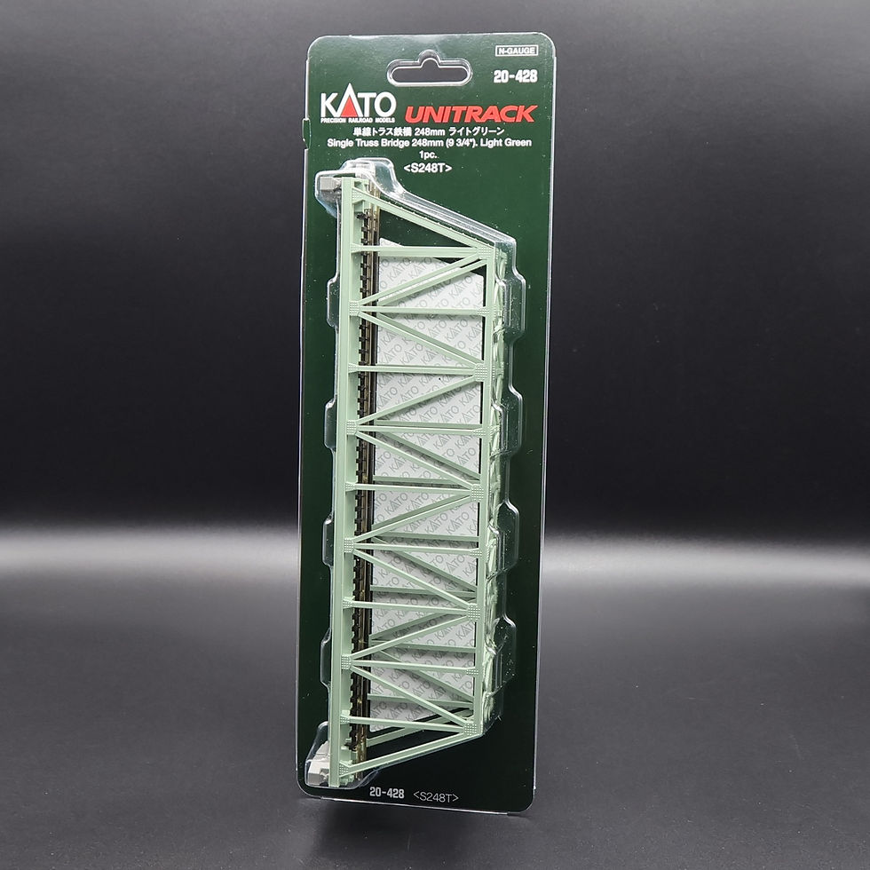 Kato Unitrack 20-428 - Unitrack Single Truss Bridge 248mm (9 3/4``)