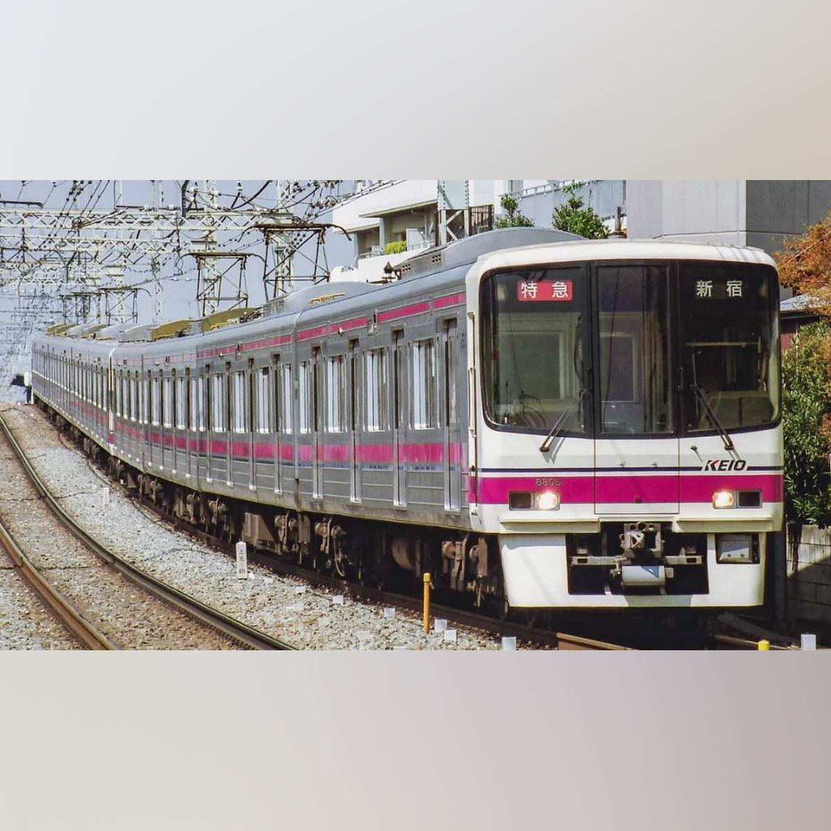 GreenMax 32099 - Keio Series 8000 (without Motor) (Add-on 4-Car Set)