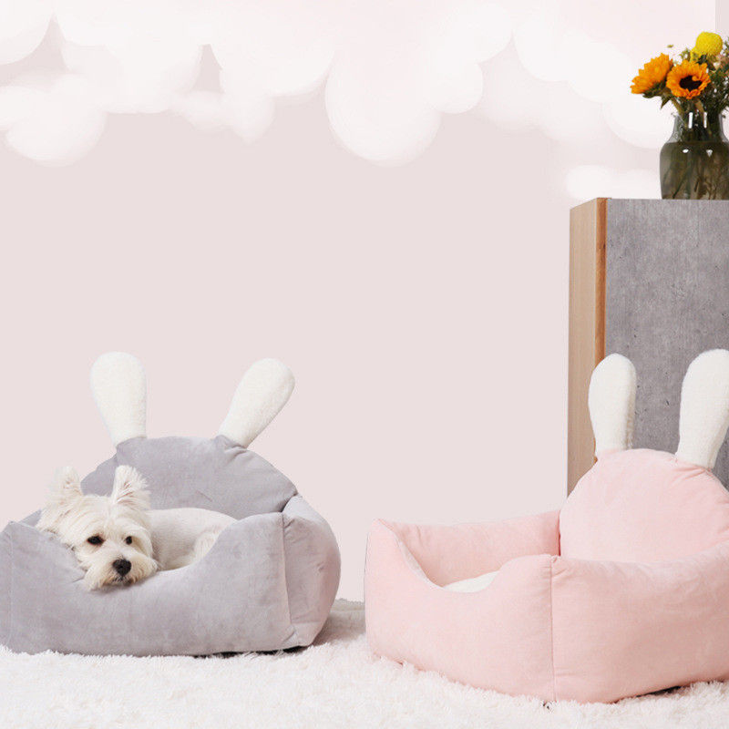 Thumbnail: Universal Dog Bed with Washable Cushion for Pets