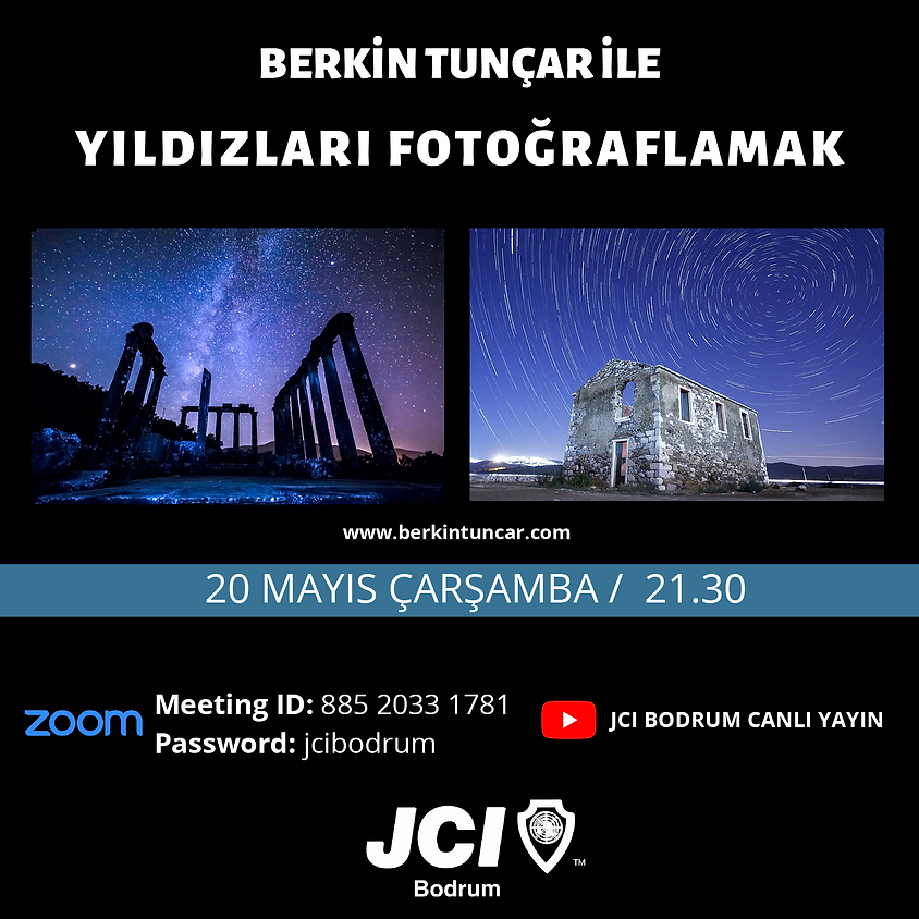 JCI Bodrum | Yıldızları Fotoğraflamak