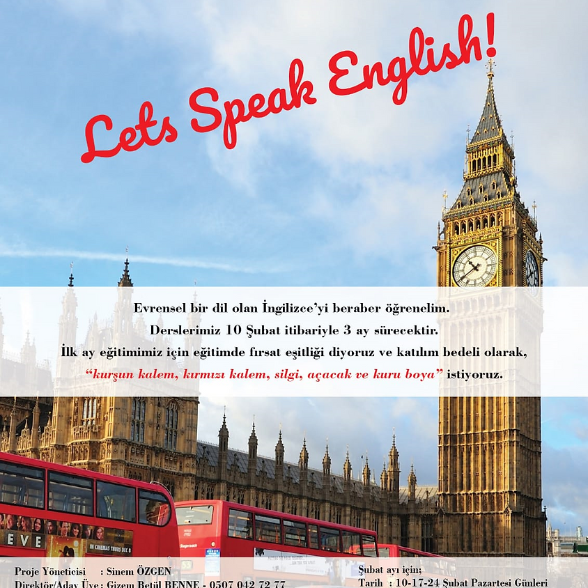 JCI Adana - Let's Speak English
