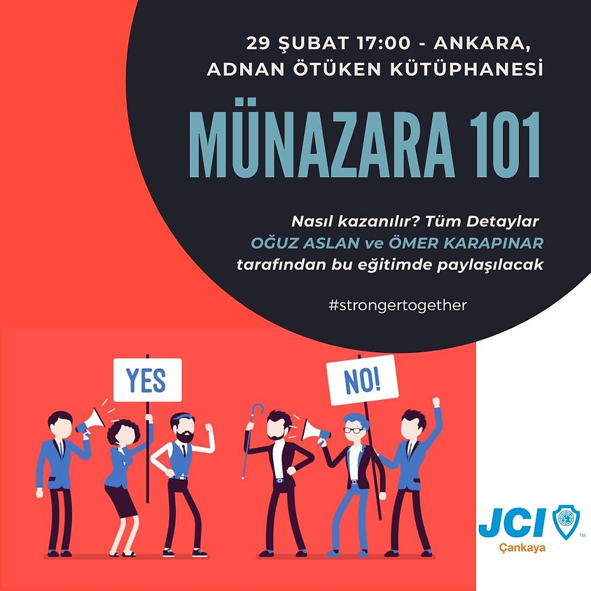 JCI Çankaya - Münazara 101