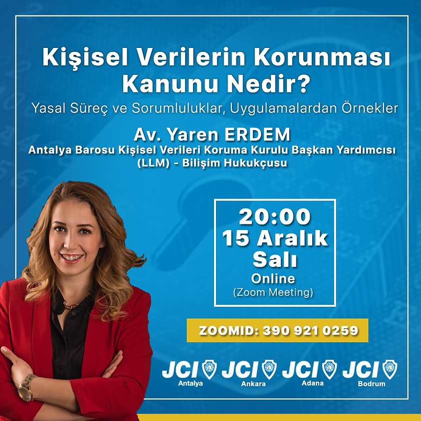 JCI ANTALYA | Kişisel Verilerin Korunması Kanunu Nedir?