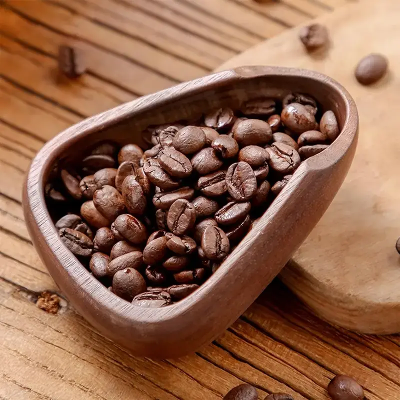 Thumbnail: Wooden Coffee Bean Tray with Spray