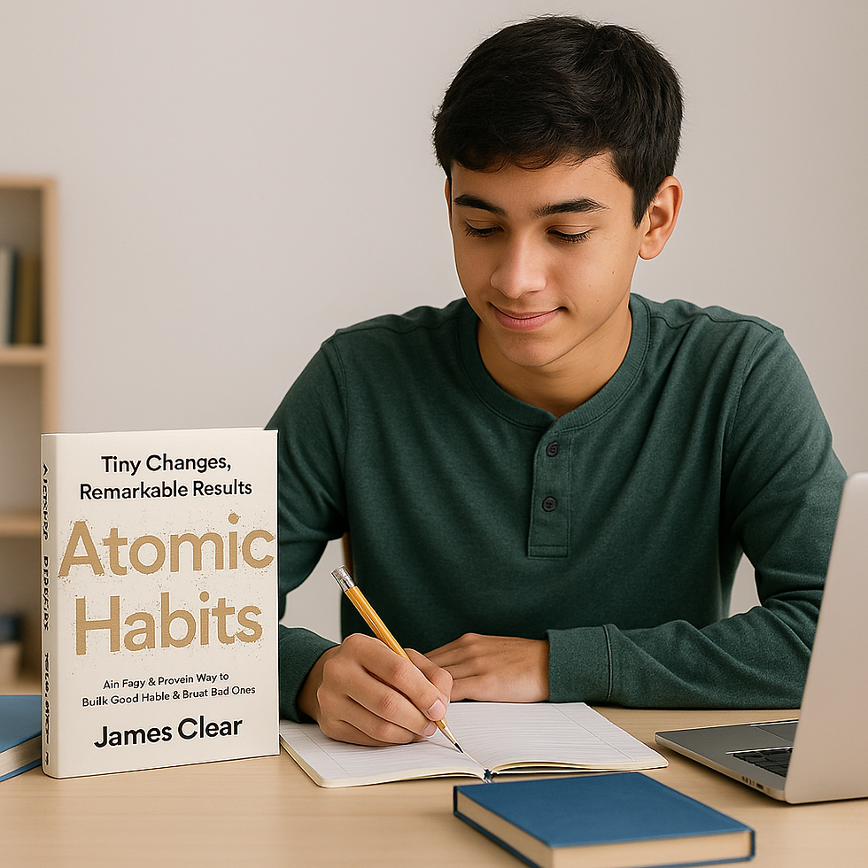 Atomic Habits by James Clear is foundational for all students