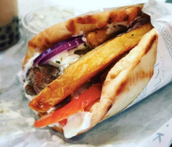 【澄長在巴黎 Day 277 / 大口食系列 】希臘捲餅店Gallika🇬🇷