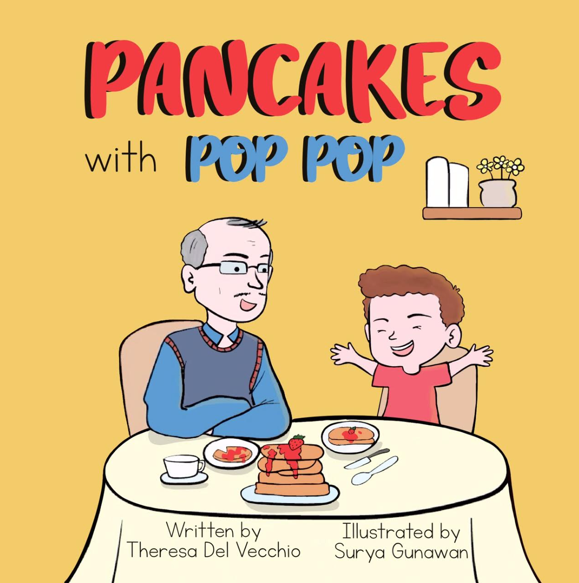 Pancakes with Pop Pop