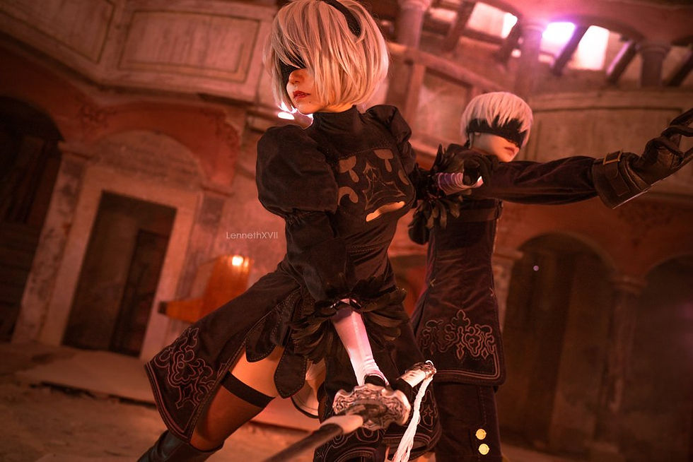 Thumbnail: 9S/2B | NieR: Automata