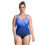 תמונה ממוזערת: Plus Size Lands' End SlenderSuit Tummy Control Surplice One-Piece Swimsuit