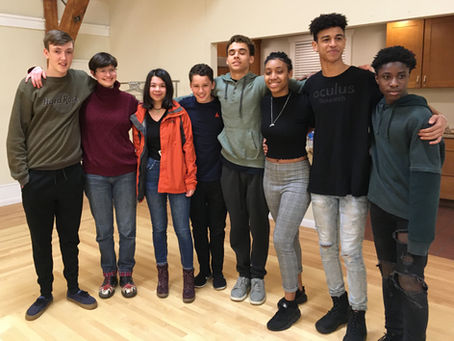 Kenmore Community Youth Councilors read children's books