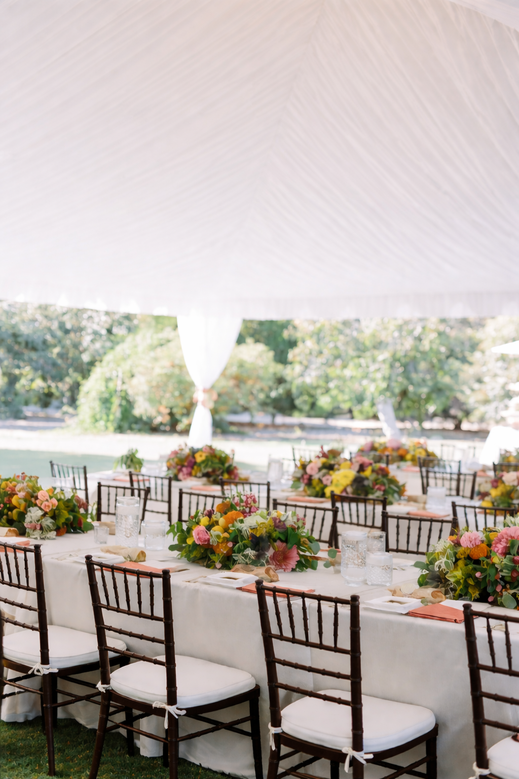 Tent Liner Draping